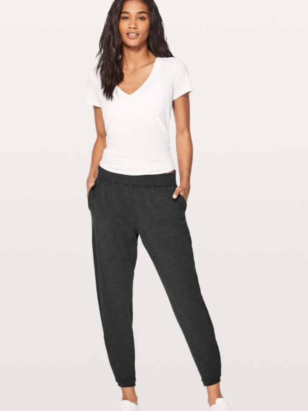 Lululemon Twisted and Tucked Jogger Pant Dark Grey Size 2